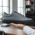 Sv Atlas cuero gris/negro.