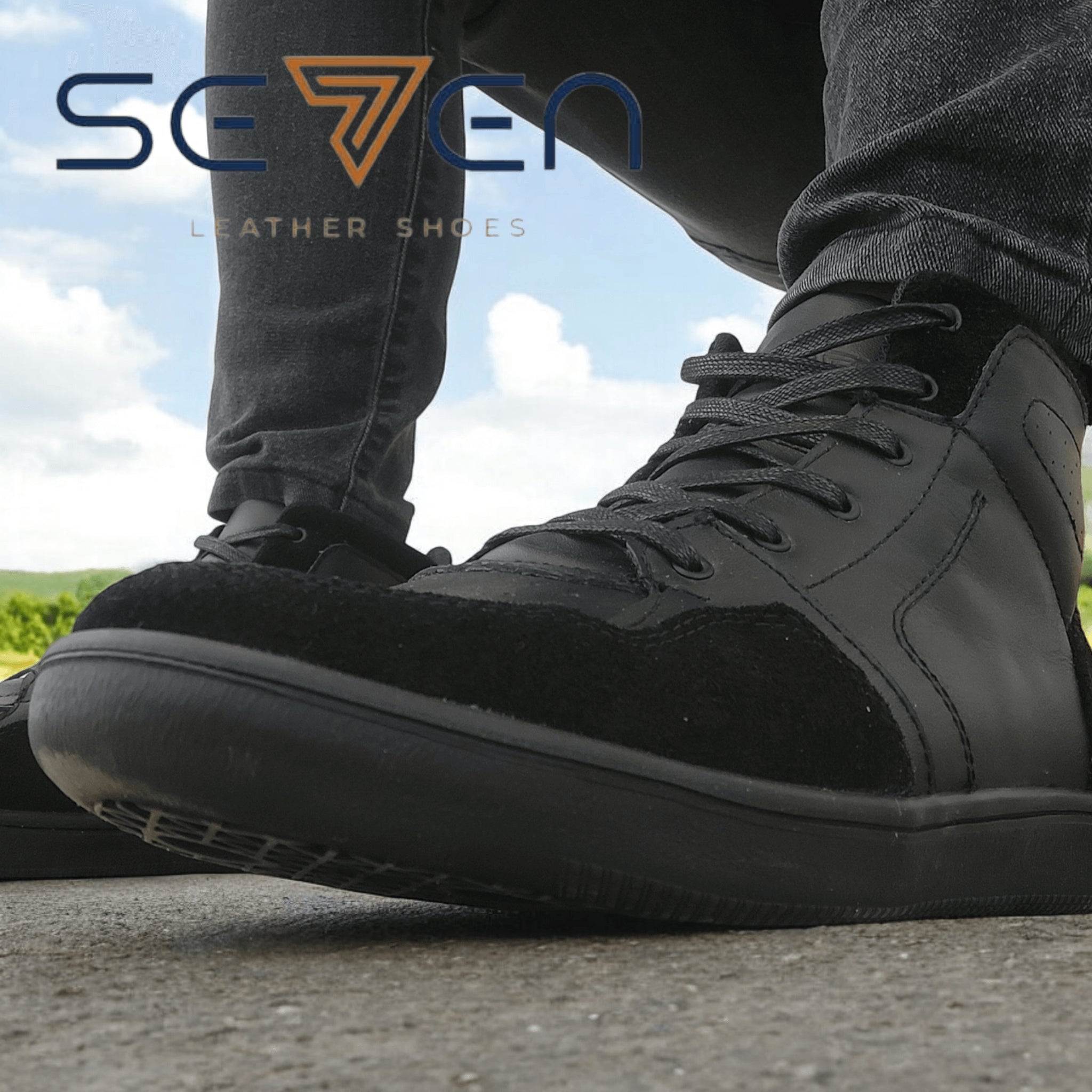 Sv Brooklyn cuero negro.