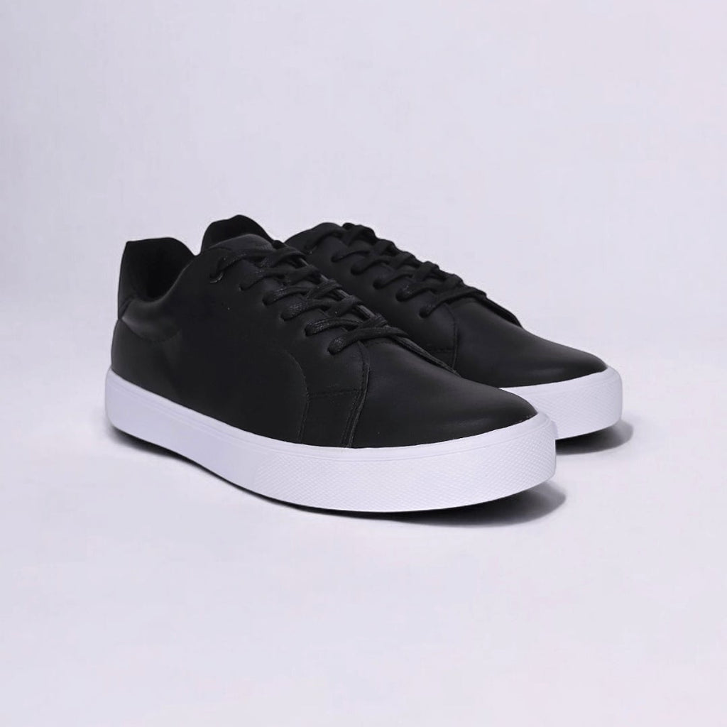 Sv basic cuero negro/blanco.