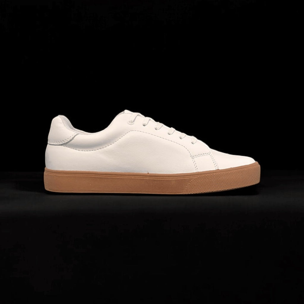 Sv basic cuero blanco/café.