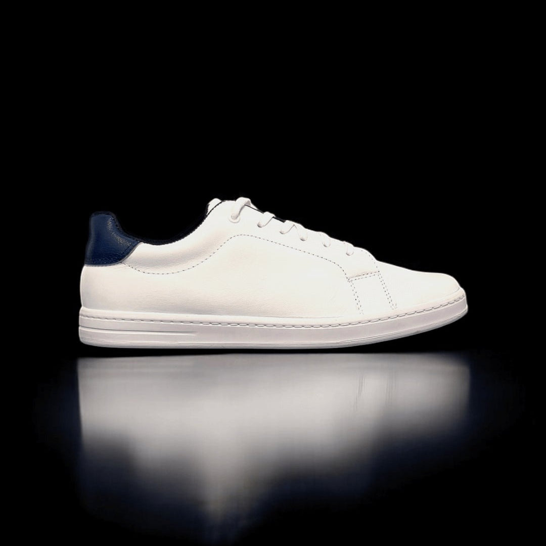 Sv Classic cuero blanco/azul.