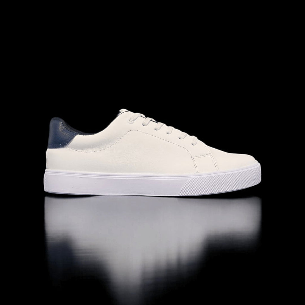 Sv basic cuero blanco/azul.