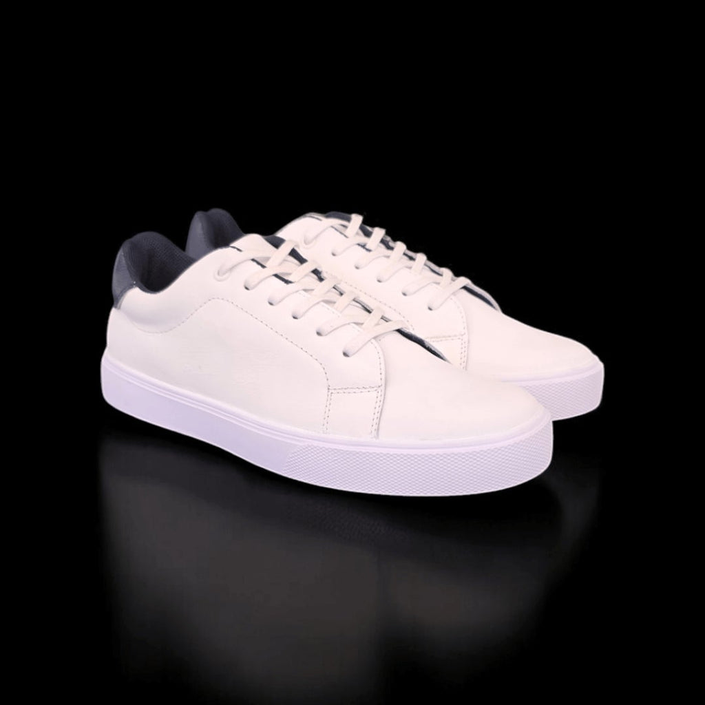 Sv basic cuero blanco/azul.