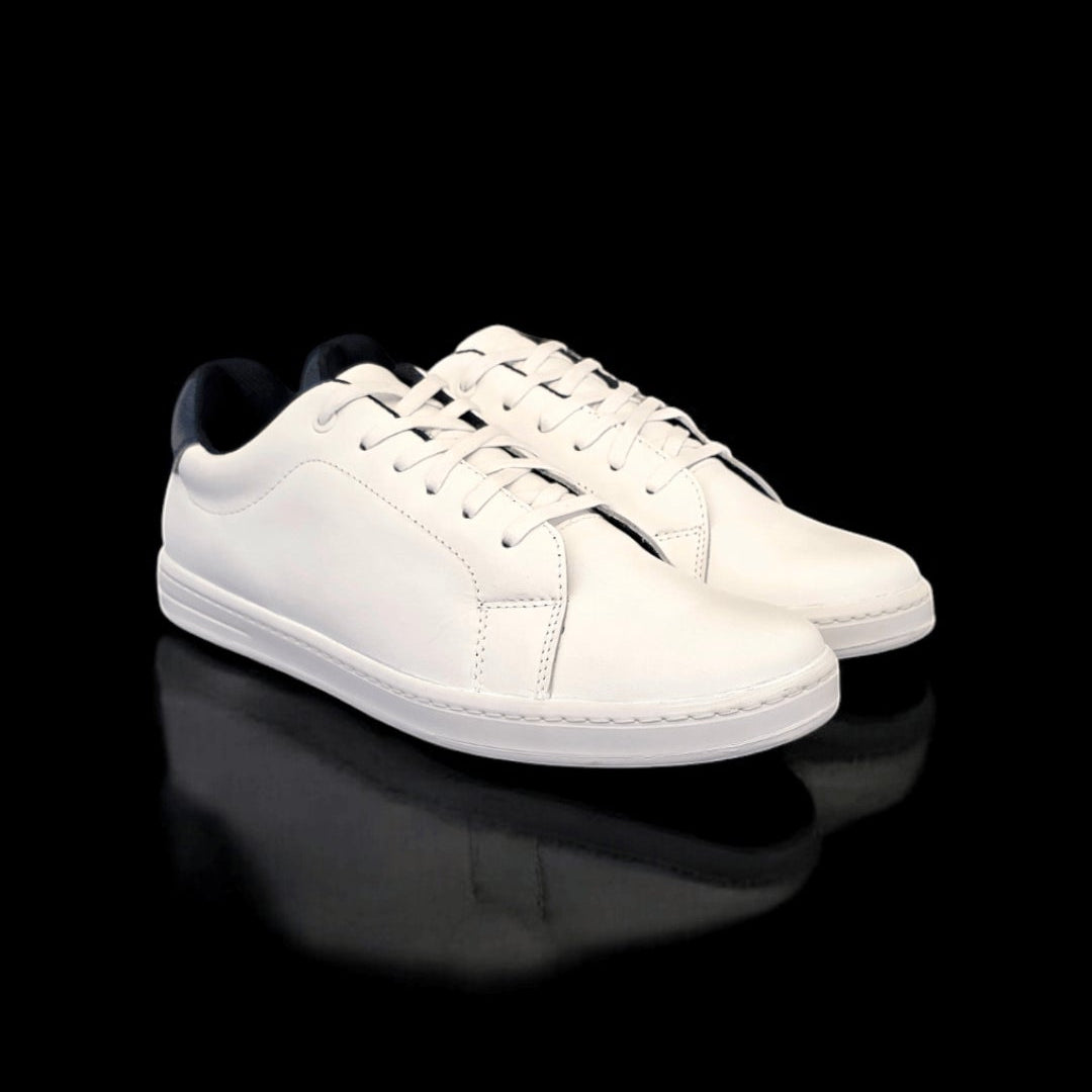 Sv Classic cuero blanco/azul.