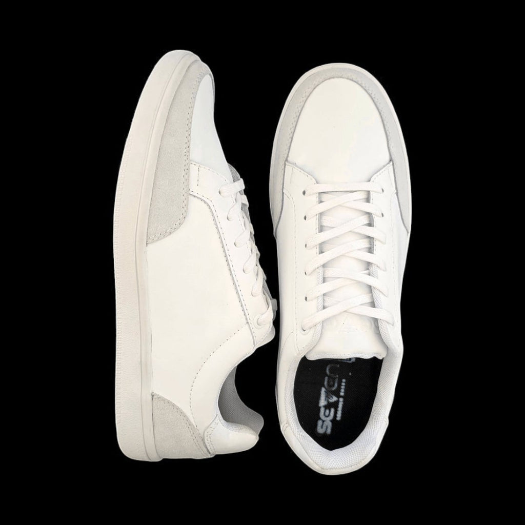 Sv Signature cuero blanco.