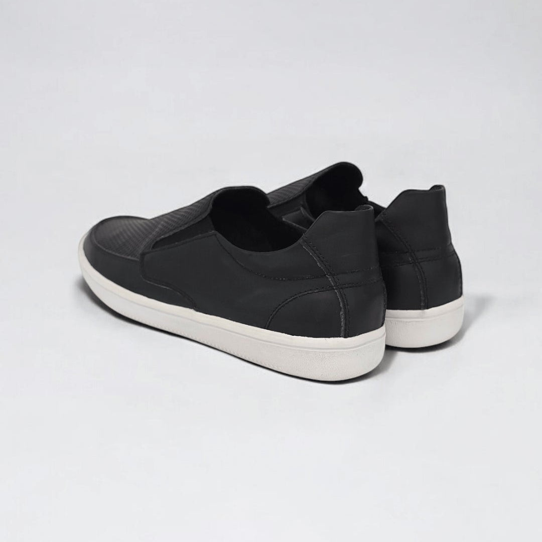 Sv Cord cuero negro/blanco.