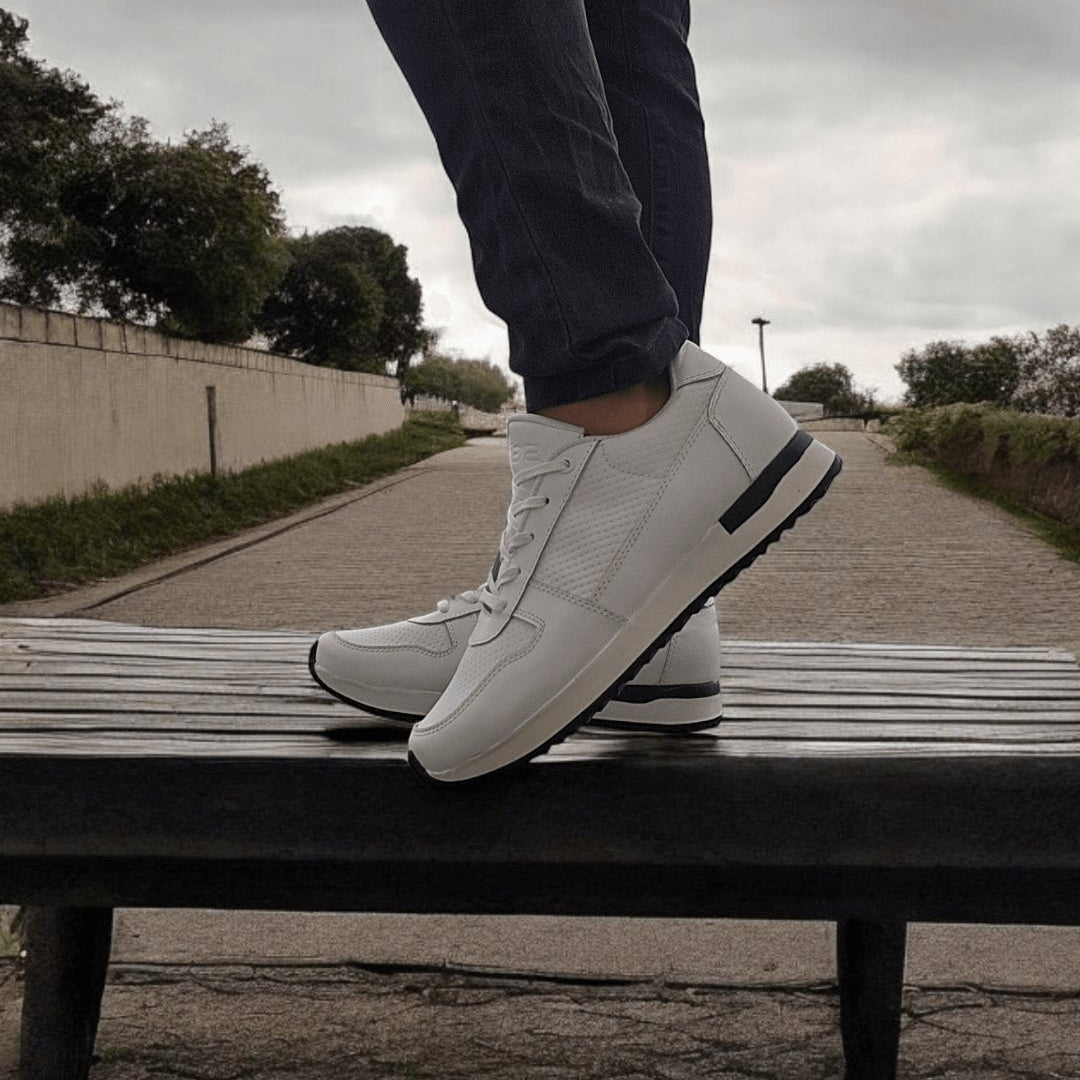 Sv Fort cuero blanco.