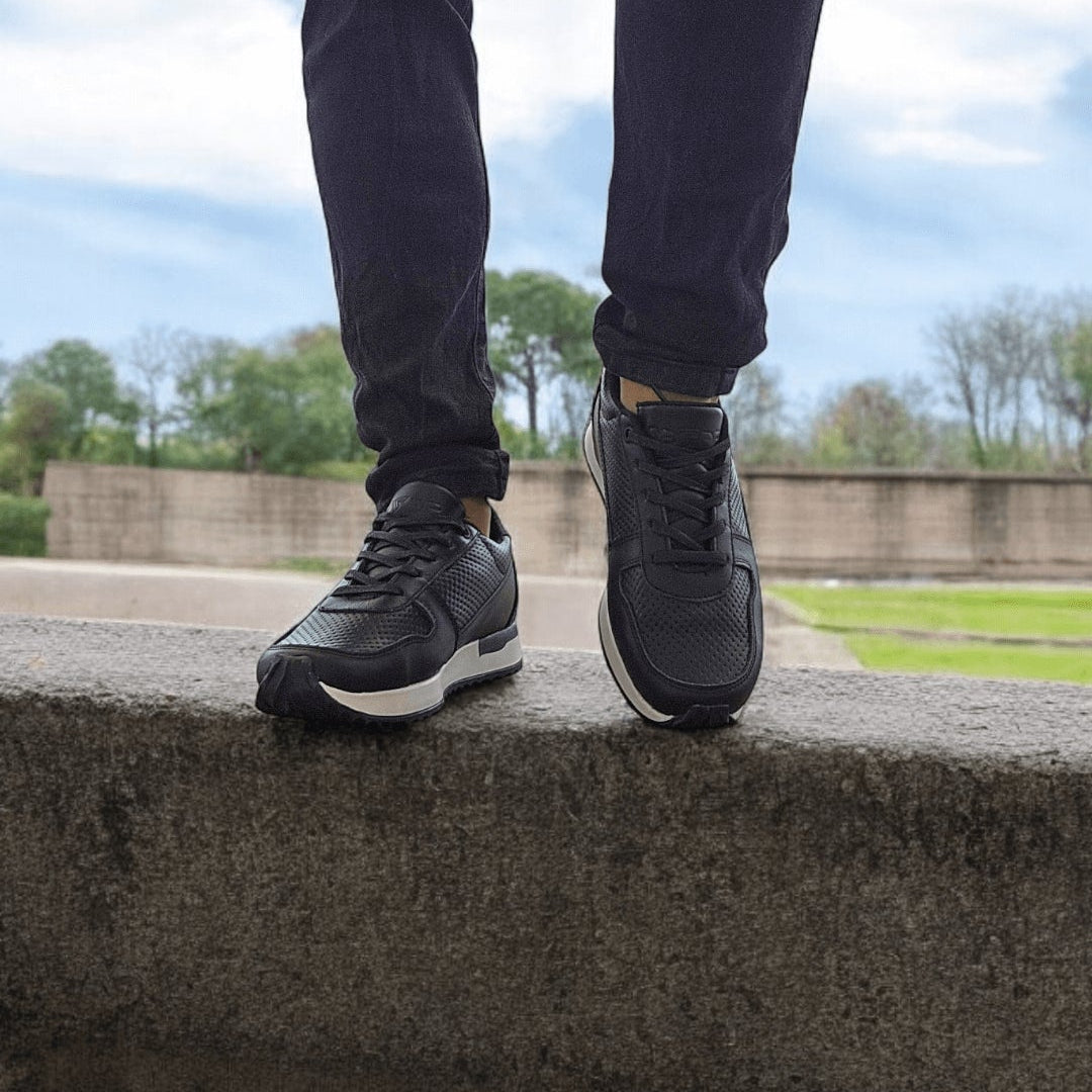 Sv Fort cuero negro/blanco.