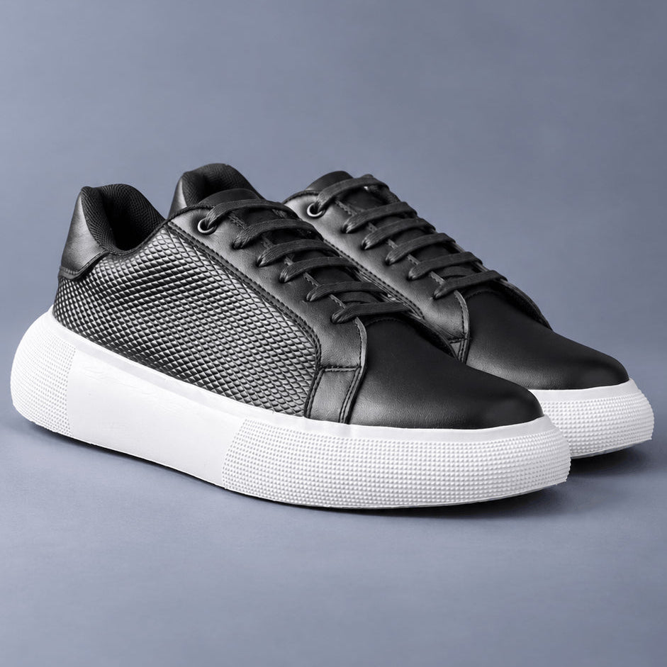 Sv Magnus cuero negro/blanco.
