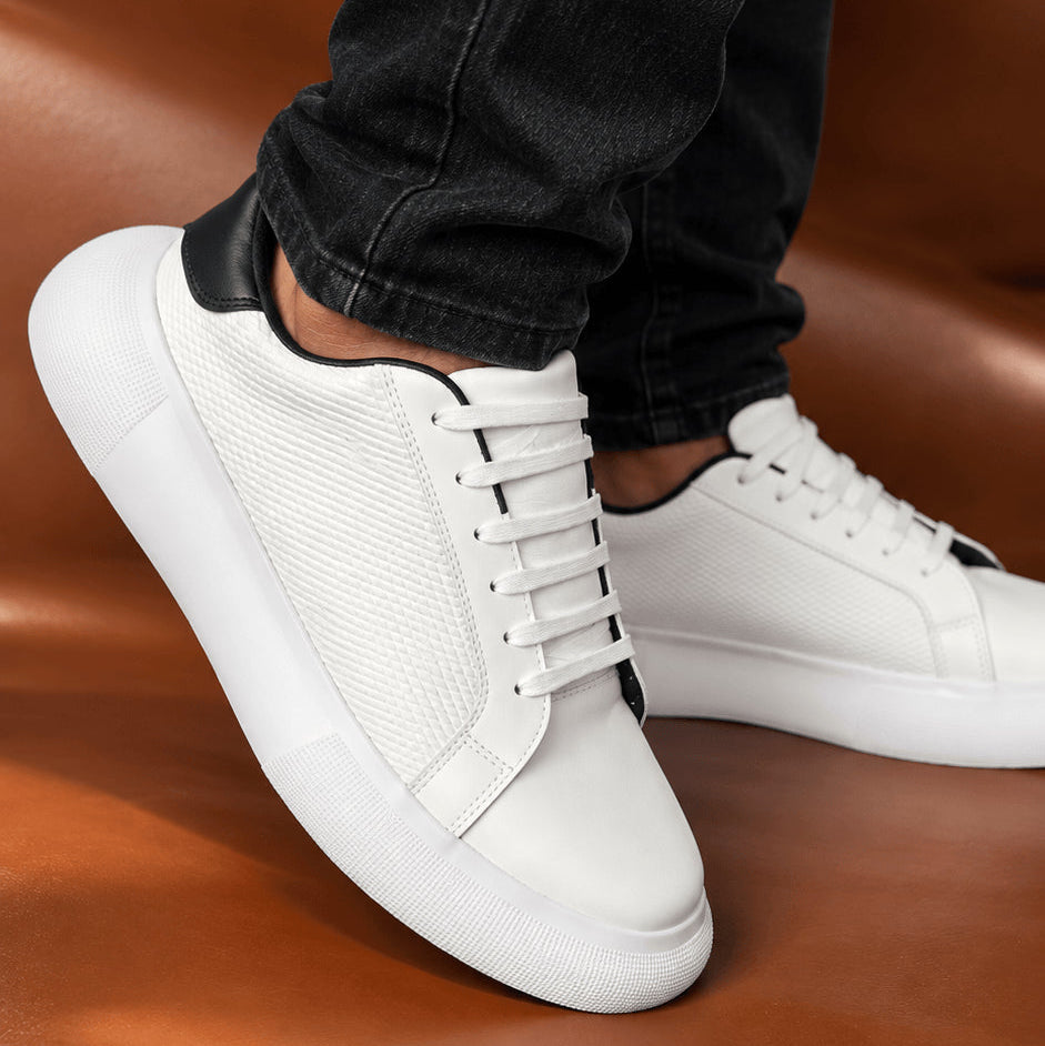 Sv Magnus cuero blanco/negro.
